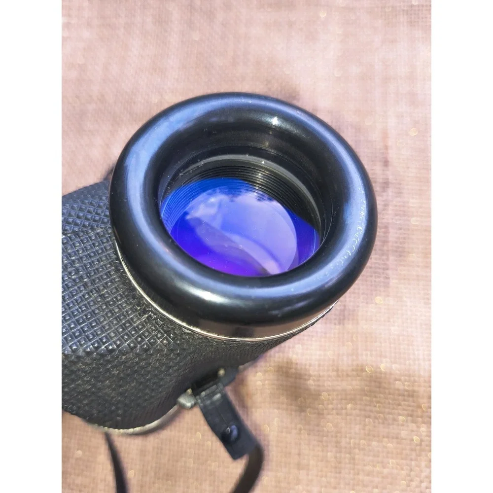 Vintage Tasco Zip 435Z Binoculars 7x35 Wide Angle Multi Coated Made In Japan